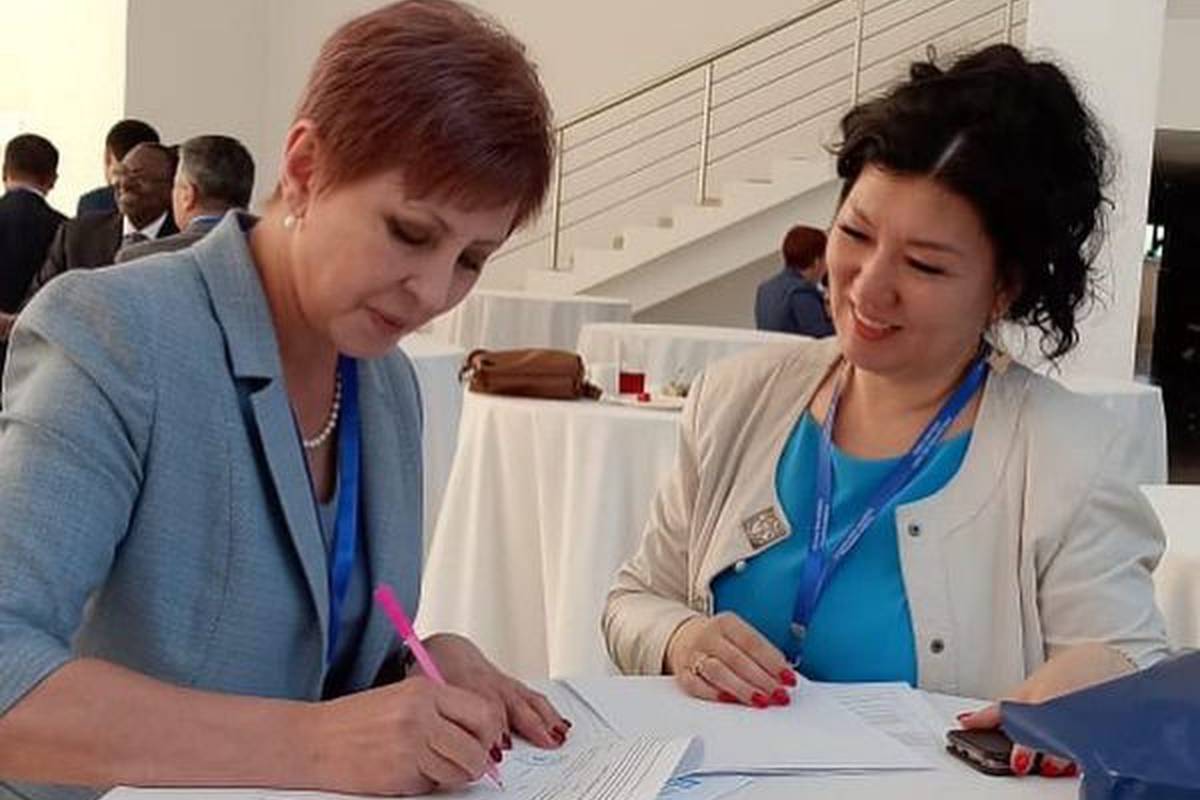 Rector of Adam University Sirmbard S.R. participates in the Forum of Rectors of Central Asian Countries, which is held in Almaty.