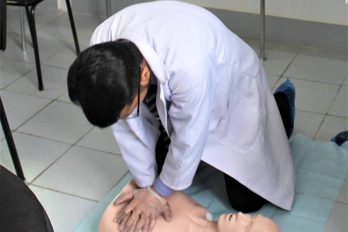 First Aid & Basic Life Support Training at ADAM University by MIND LABS