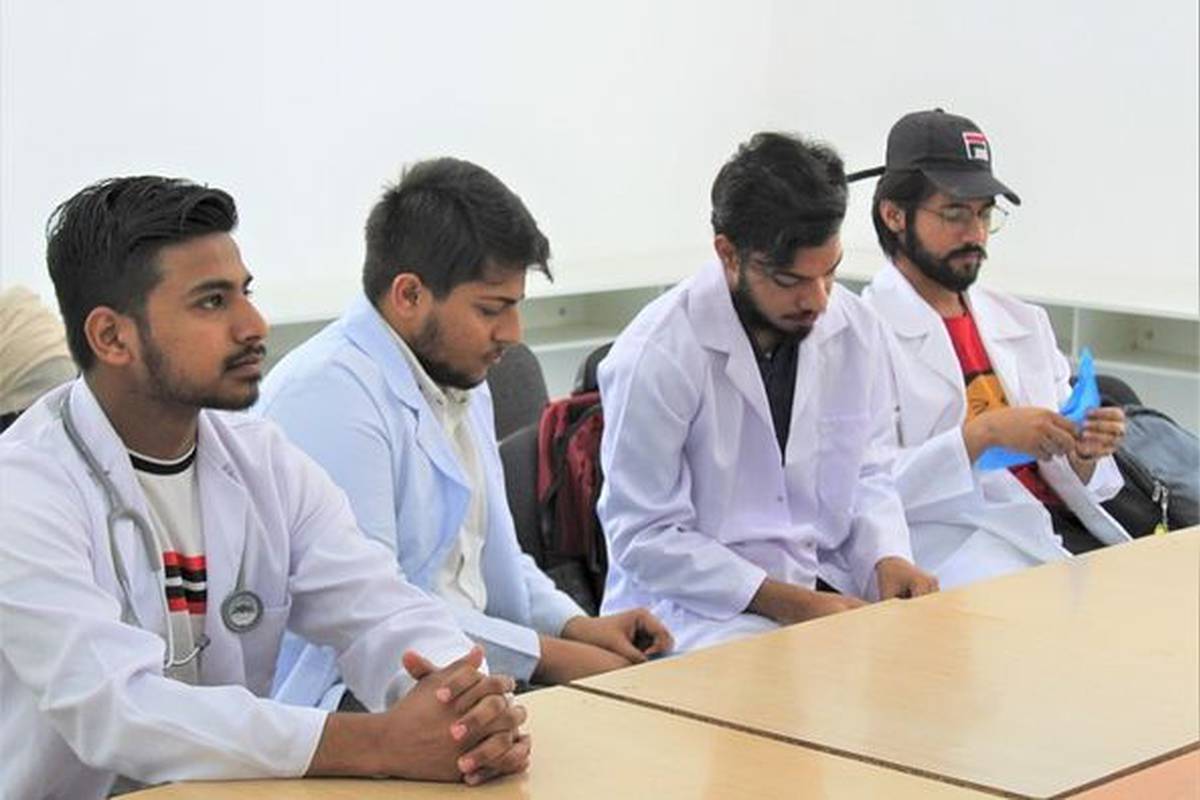 First Aid & Basic Life Support Training at ADAM University by MIND LABS