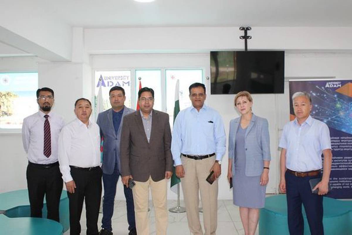 Adam University hosted a meeting with representatives of the business industry of Pakistan