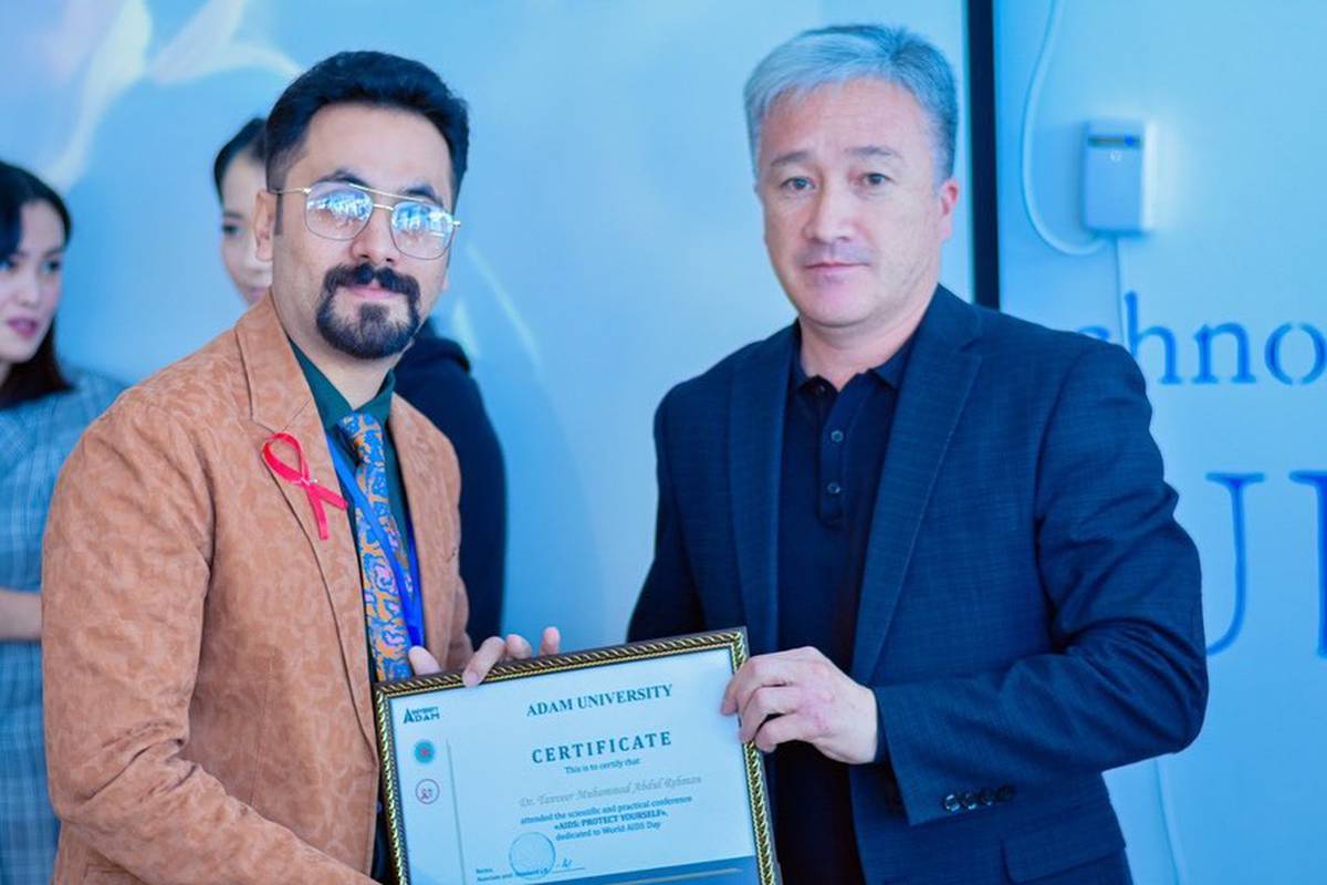 On December 2, a conference dedicated to the World AIDS Day "AIDS: Protect yourself" was held at Adam University