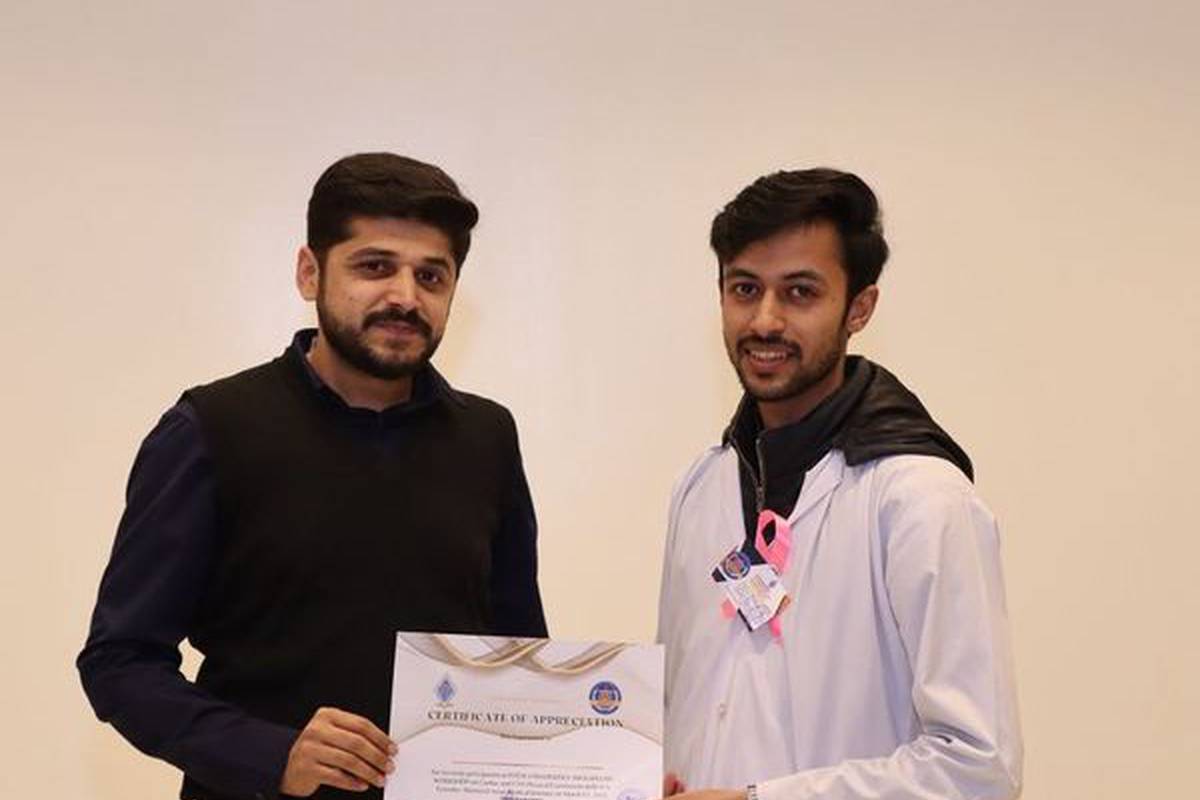 On March 13, 2023, our AUSM  students took part in an Interuniversity therapeutic seminar on physical examination of the heart and central nervous system.