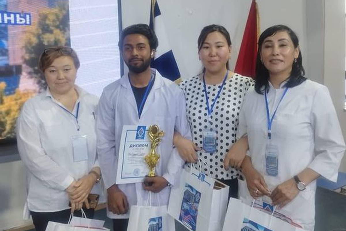 Our students of AUSM took part in the International Olympiad "Natural Sciences - the basis of medicine"