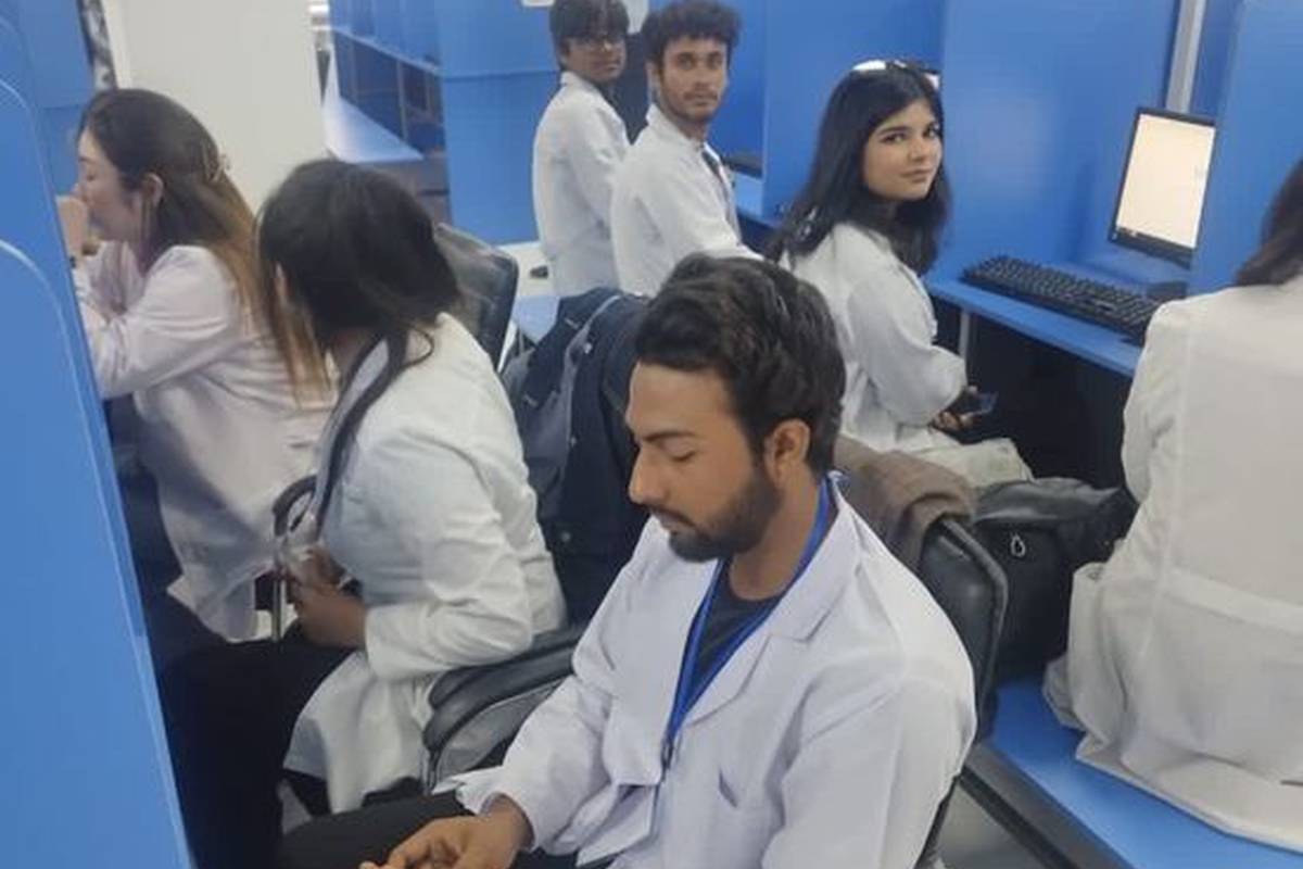Our students of AUSM took part in the International Olympiad "Natural Sciences - the basis of medicine"