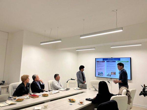 On October 23, 2023, a meeting was held at Adam University with Rector Sirmbard S.R. with representatives of the Yakuzemi Information Education Center within the framework of the activities of the Japan International Cooperation Agency (JICA).