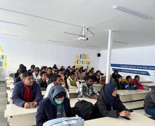 Students from different countries currently studying at Adam University, for 5-6 years Kyrgyzstan has become a second home for them, where they receive not only knowledge but also cultural enrichment