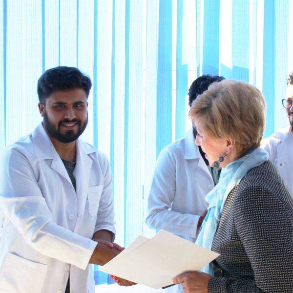 Student Khan Muhammad Zakriya from the GM8-19-20 group became a true hero by rescuing a baby found in a trash can.