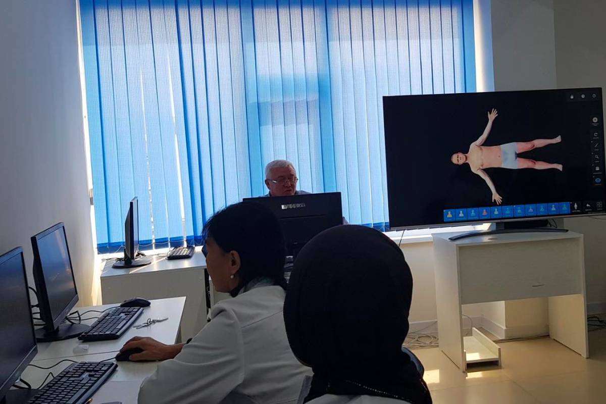 Faculty Members got Hands-On Training on Anatomy Table (Pirogov) from Official Trainers of Pirogov from Russia