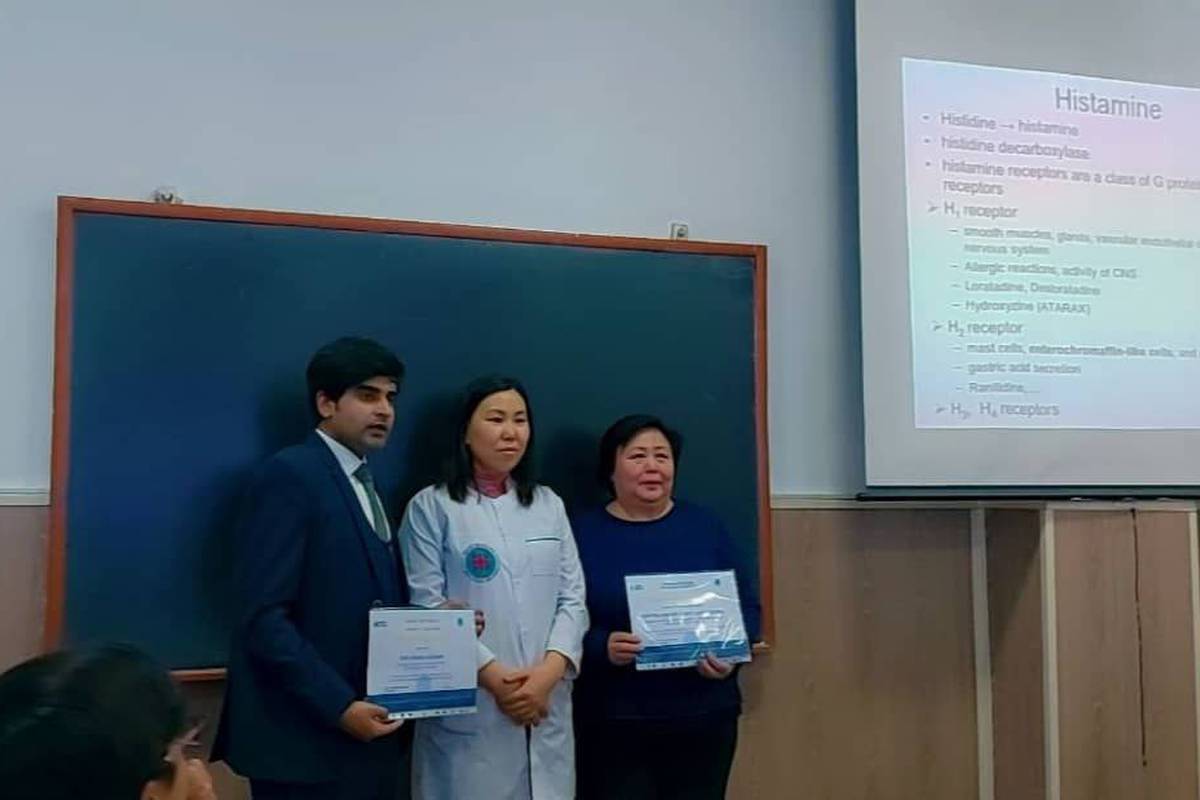 Guest Lecture Biochemistry of the nervous system "Neurotransmitter"