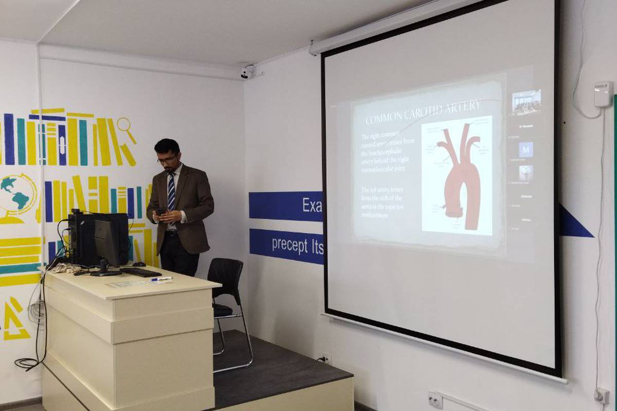 Guest Lecture on Blood supply of Head and Neck Topic