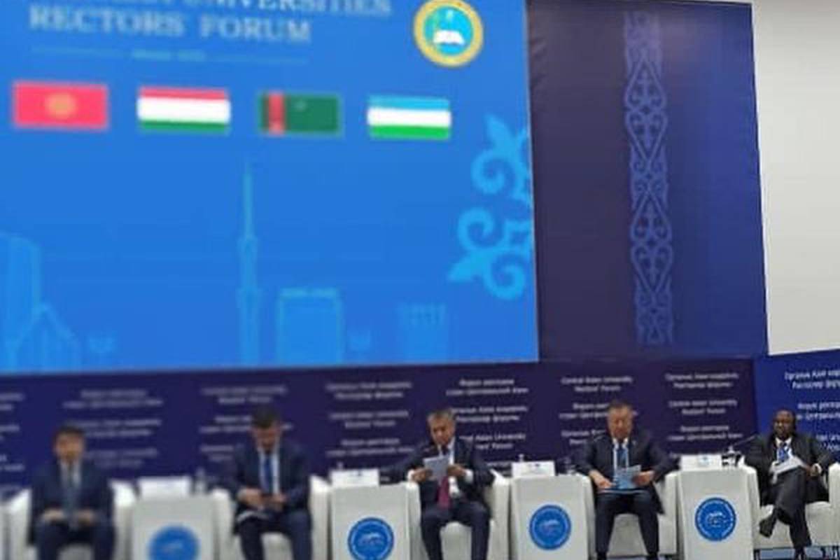 Rector of Adam University Sirmbard S.R. participates in the Forum of Rectors of Central Asian Countries, which is held in Almaty.