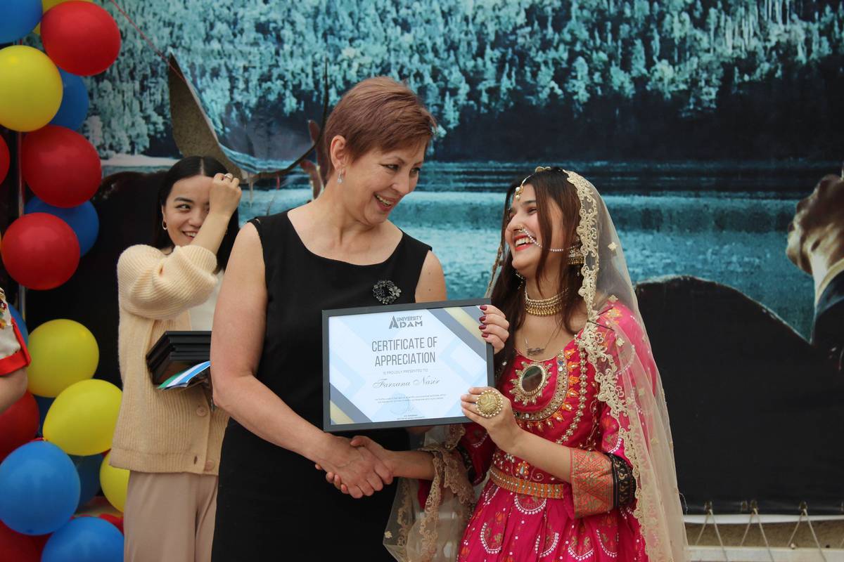 Adam University gathers students from different countries within its walls